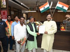 ना. सुधीर मुनगंटीवार यांना राष्ट्रीय लोकनायक जनशक्ती पार्टीचे समर्थन