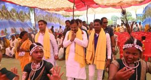 आदिवासी विकासासाठी अग्रेसर आ, सुधीर मुनगंटीवार यांचा विश्वास; मार्गदर्शक शुभम गेडाम यांच्या नेतृत्वात भव्य कार्यक्रम