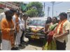 महाराष्ट्र दिनांचे औचित्य साधून मनसे वाहतूक सेनेतर्फे रुग्णवाहीकेचे लोकार्पण