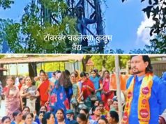 थरारक :- बेलगावच्या पाणी प्रश्नासाठी महिलांचा एल्गार; एक महिला चढली टॉवरवर, प्रशासनाची धावपळ?