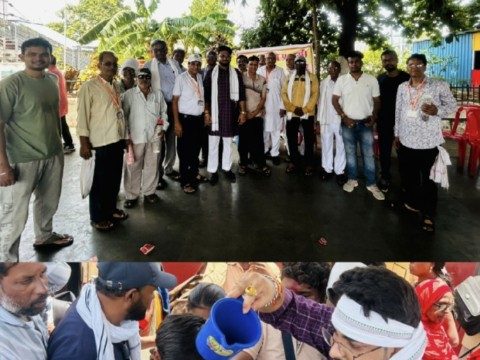 🚆 चंद्रपूर रेल्वे स्थानकावर मानवतेचा झरा!
