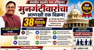 मुनगंटीवारांचा आणखी एक विक्रम! २२ जूनच्या अधिवेशनात तब्बल ३८ अशासकीय विधेयके; संसदीय कार्यात नवा इतिहास